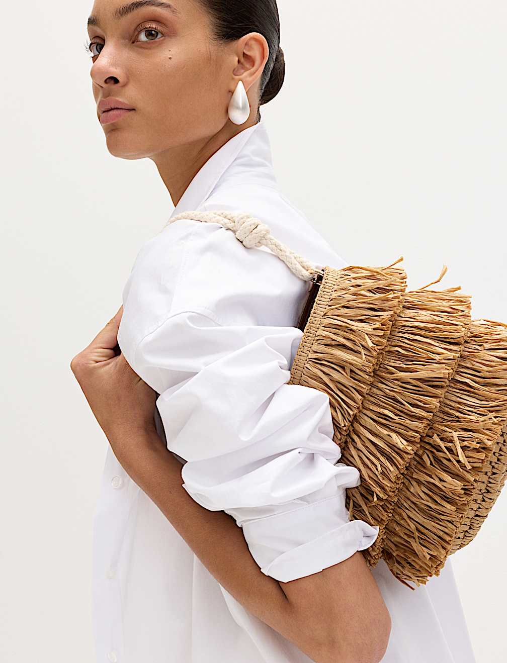 Pure Cotton Oversized Shirt