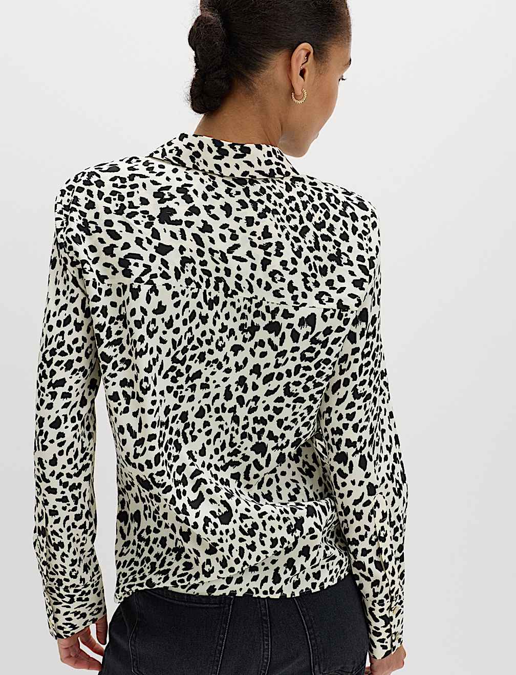 Printed Collared Shirt