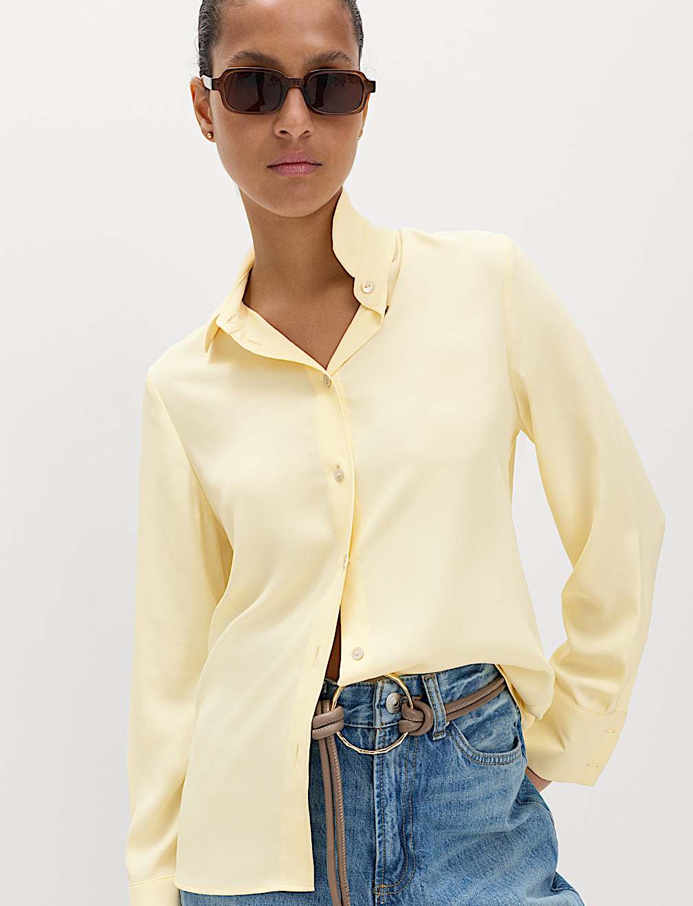 Collared Button Through Shirt