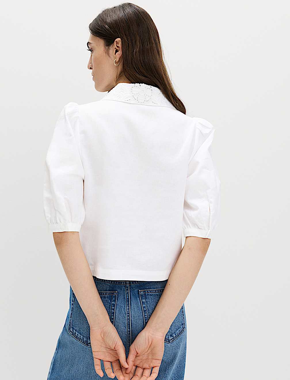 Cutwork Detail Shirt