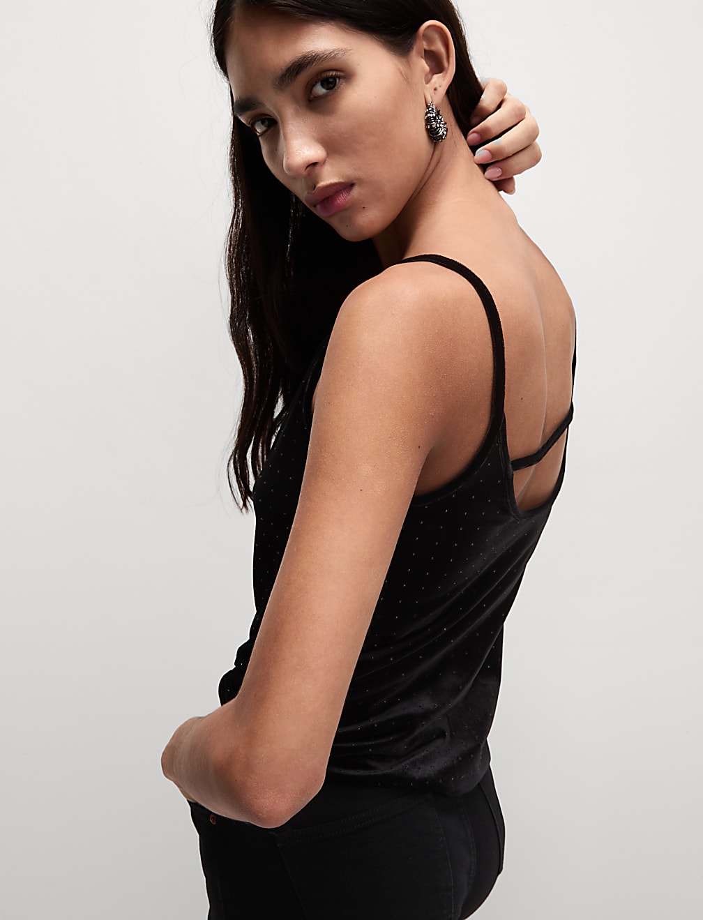 Studded Cami Top
