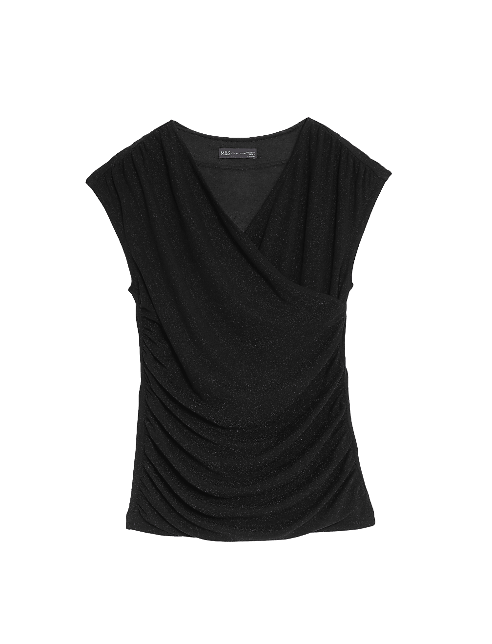 Sparkly Wrap Top