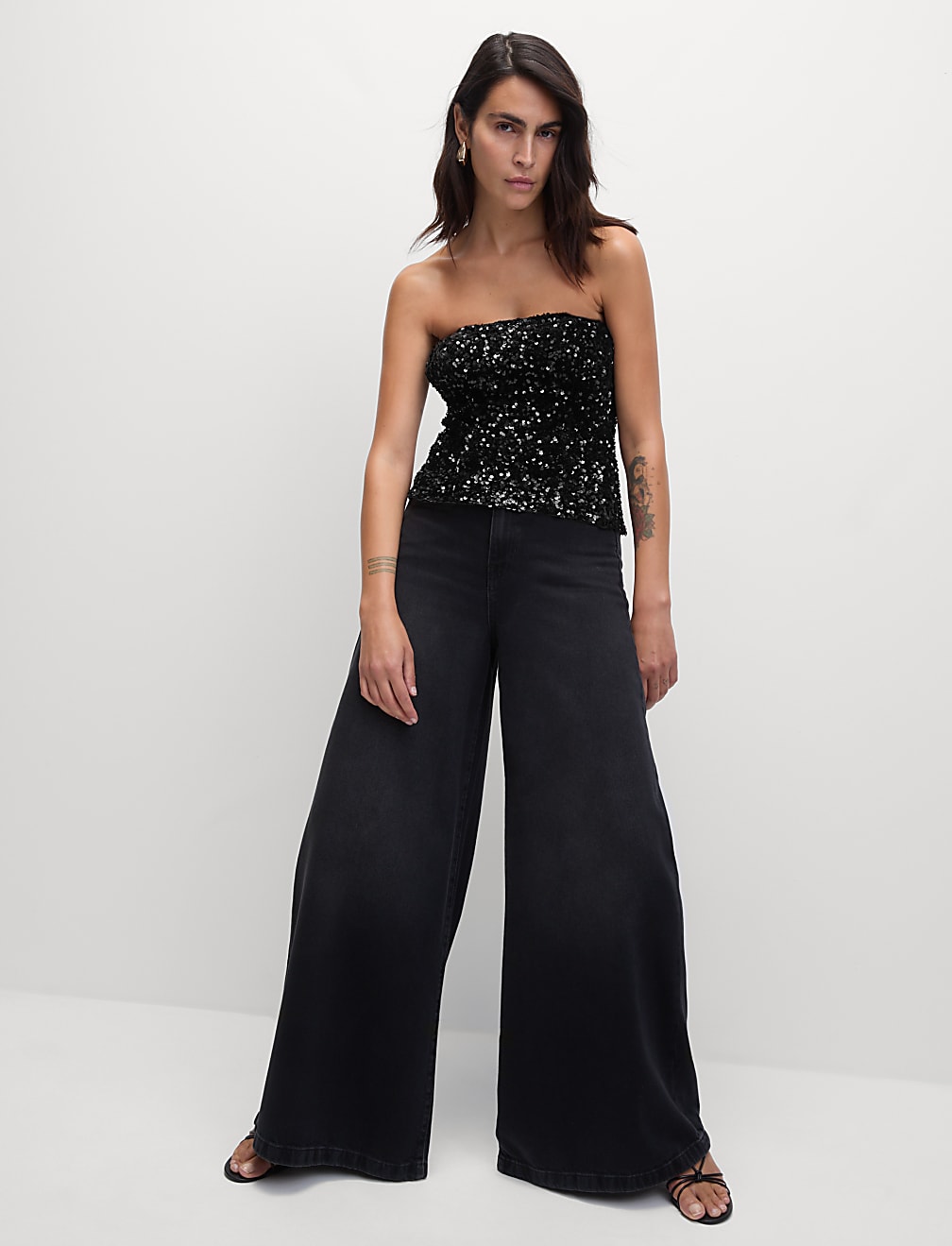 Sparkly Bandeau Top