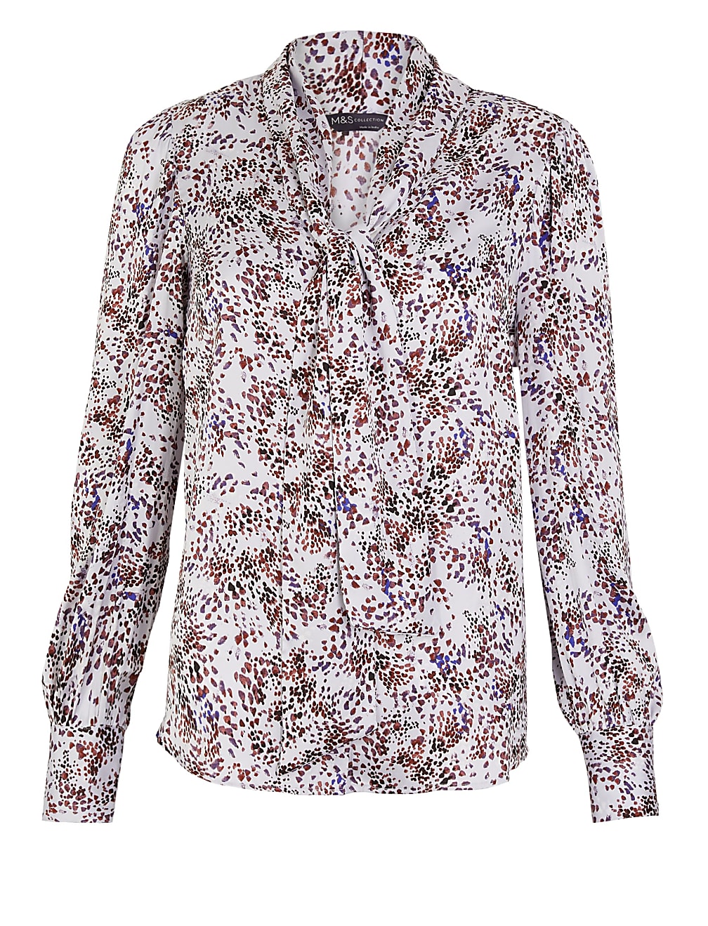 Satin Printed Blouse