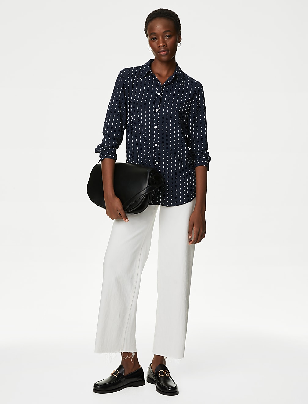 Printed Collared Shirt