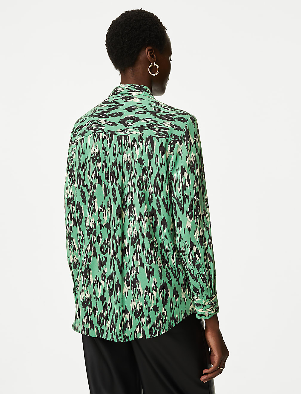 Printed Collared Shirt