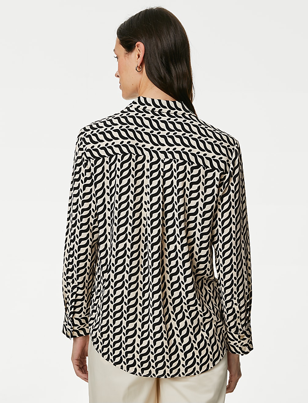 Printed Collared Shirt