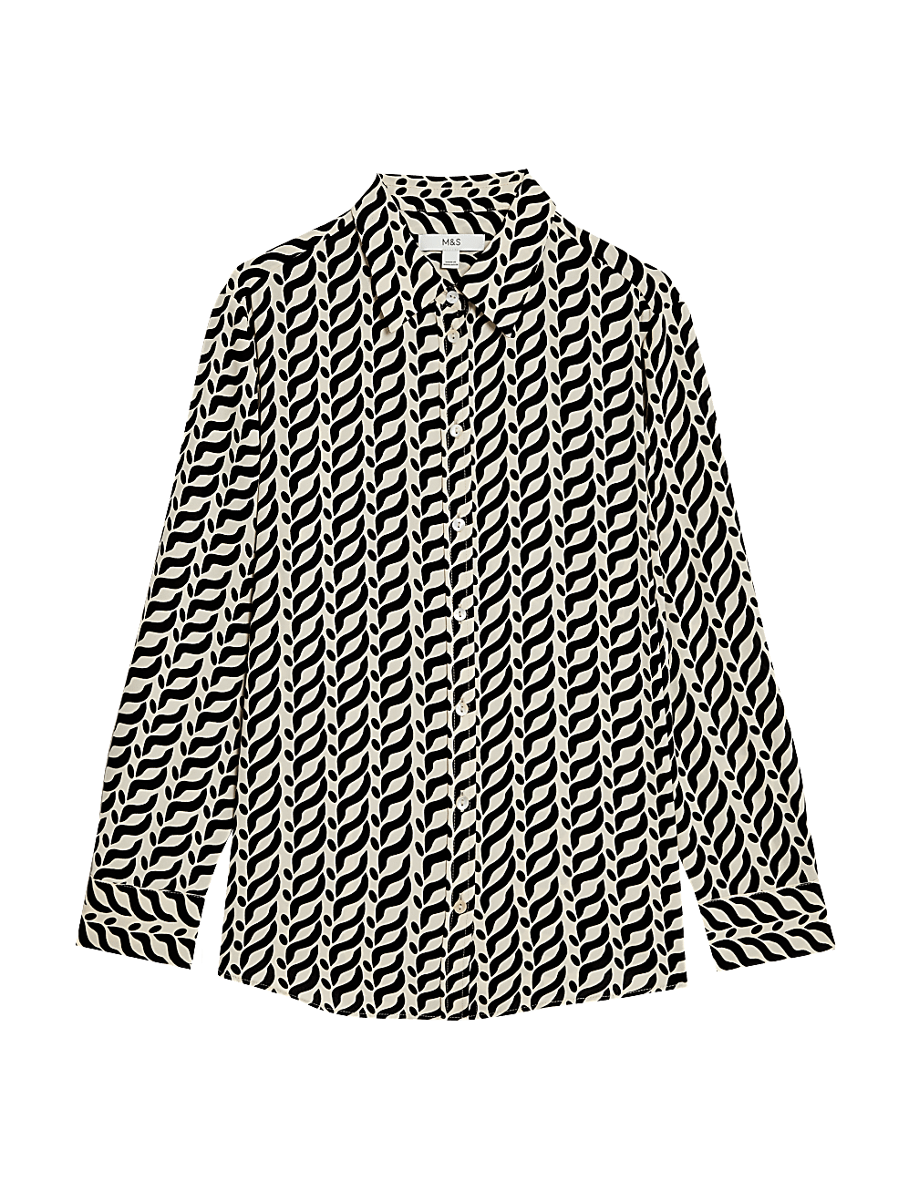 Printed Collared Shirt