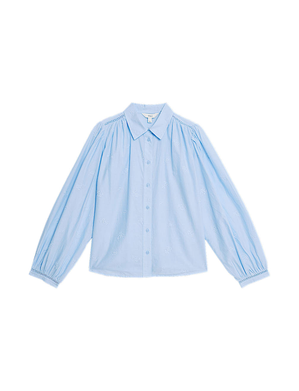 Pure Cotton Embroidered Western Shirt