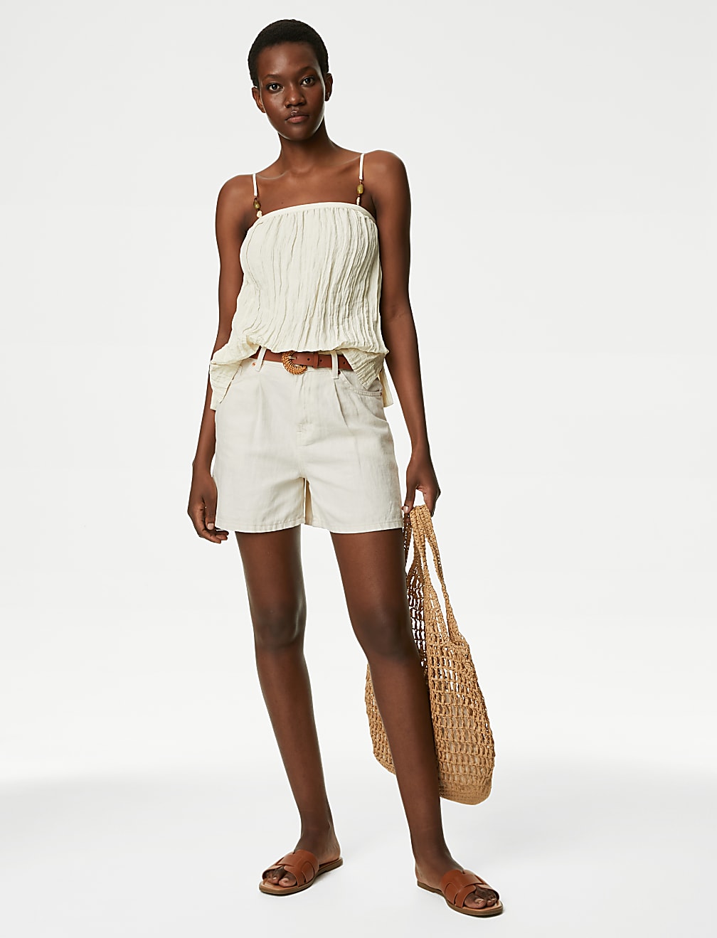 Buy Beaded Detail Cami Top at Marks & Spencer