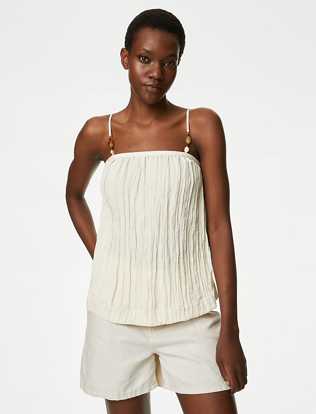 Beaded Detail Cami Top