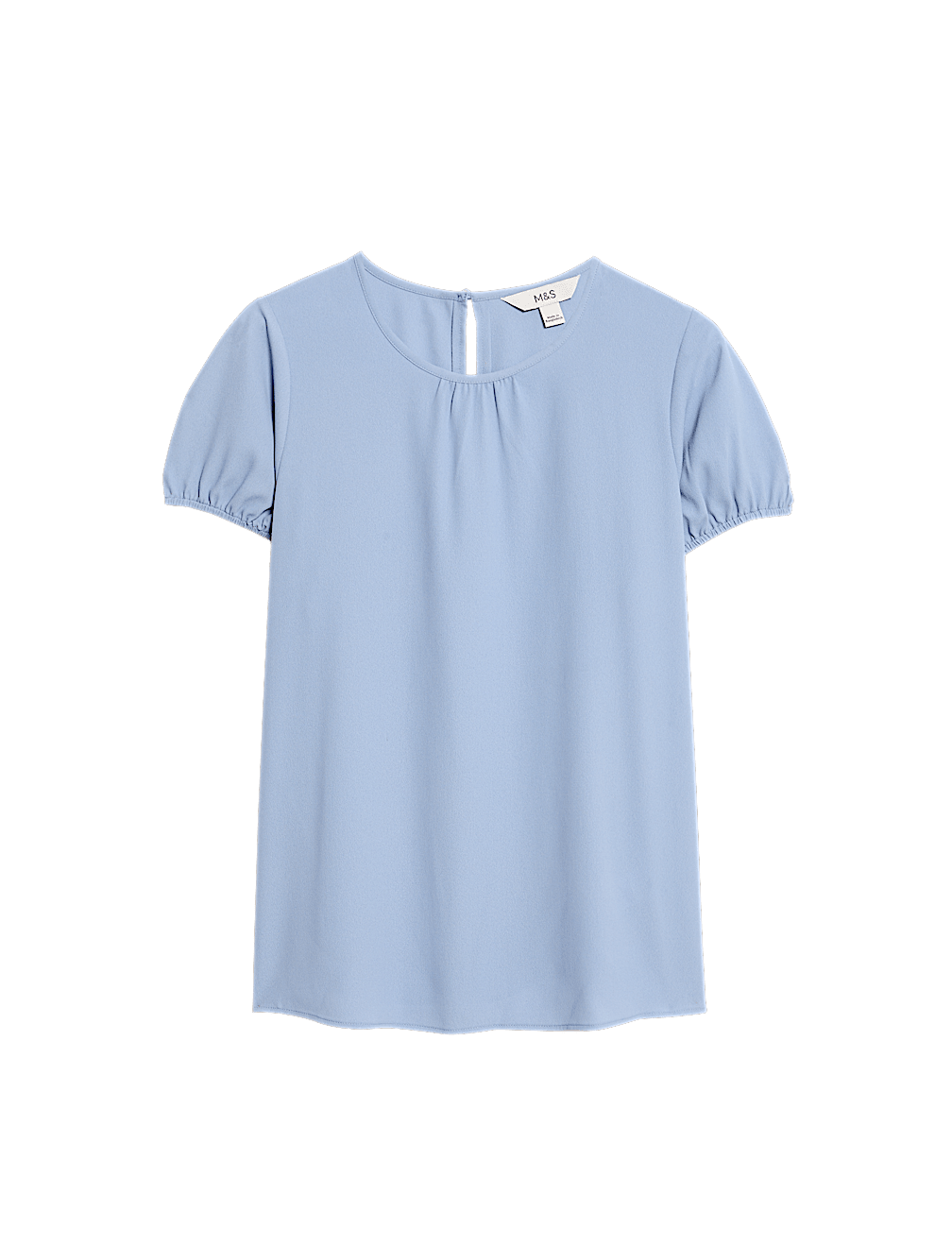 Regular Fit Puff Sleeve Top