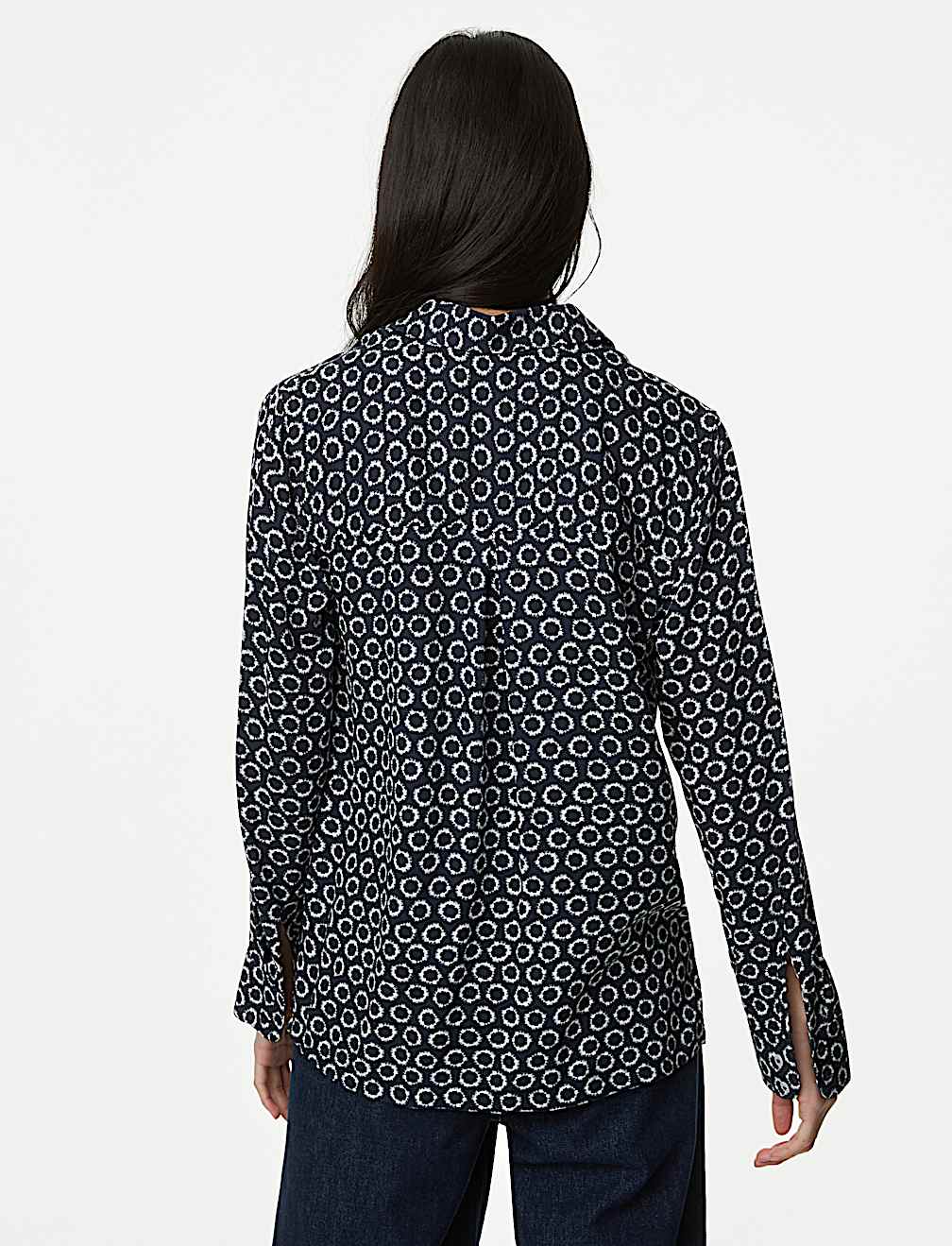 Printed Collared Shirt