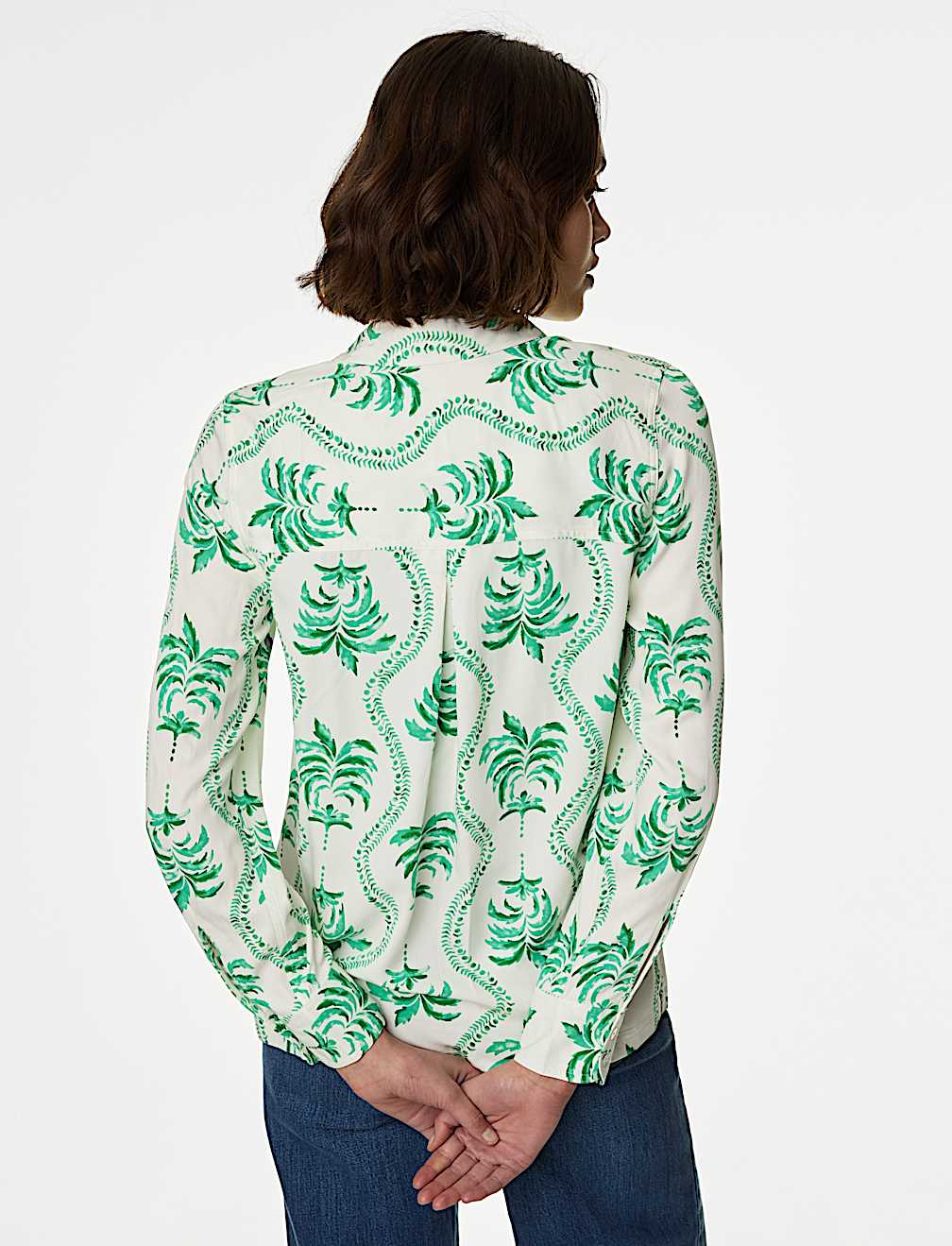 Printed Collared Shirt