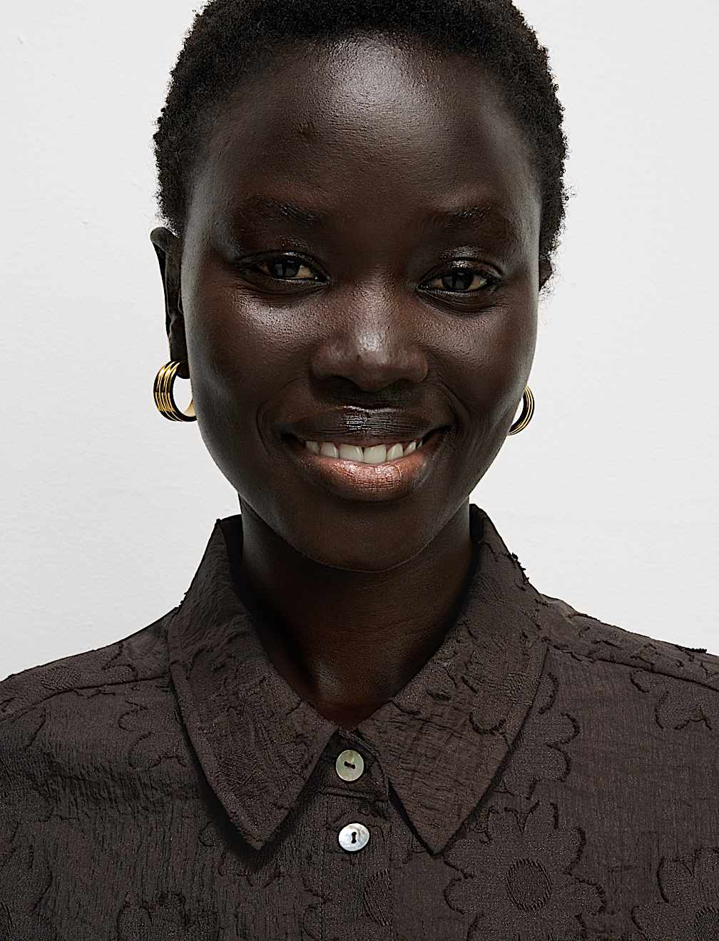 Floral Jacquard Shirt