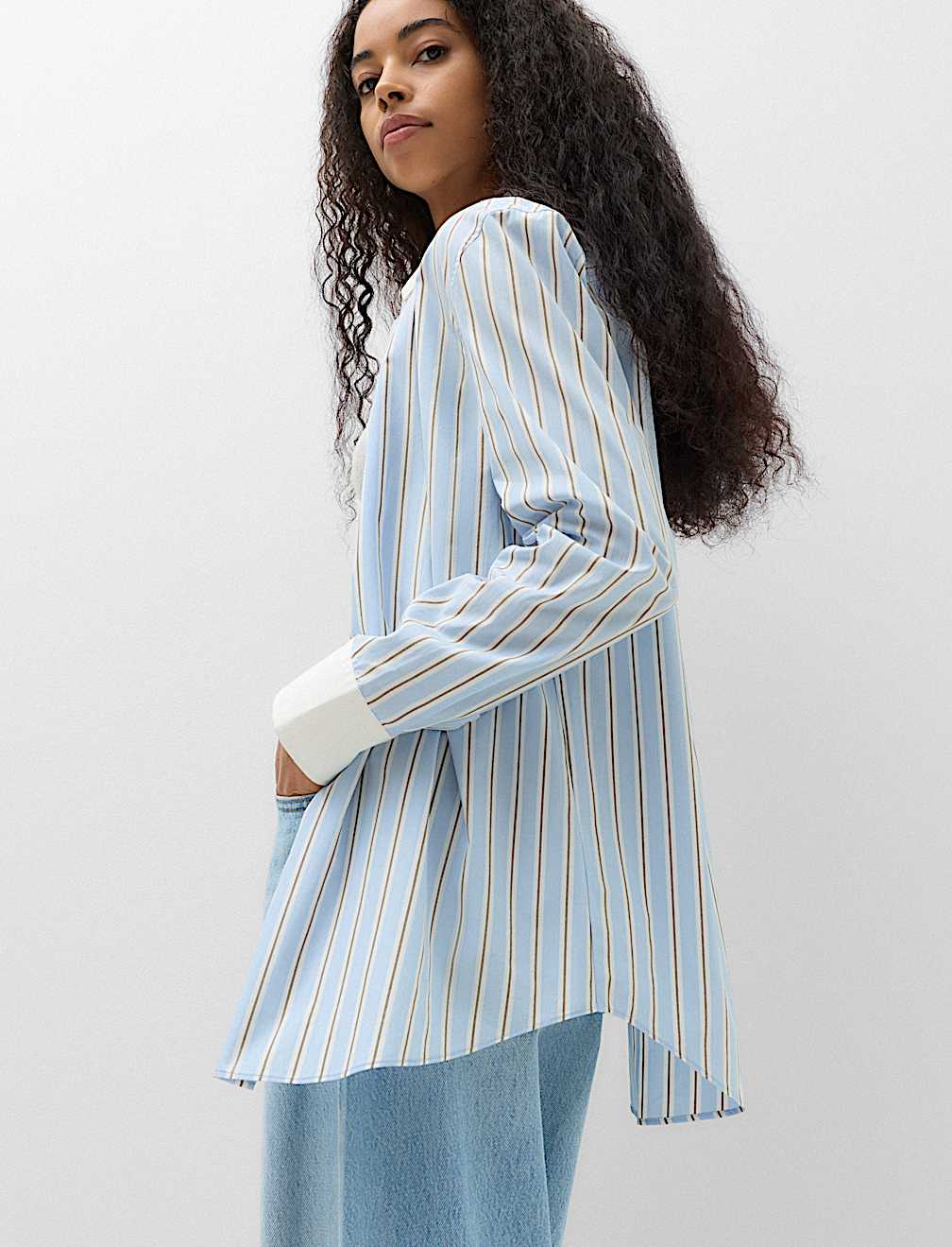 Pure Cotton Striped Shirt