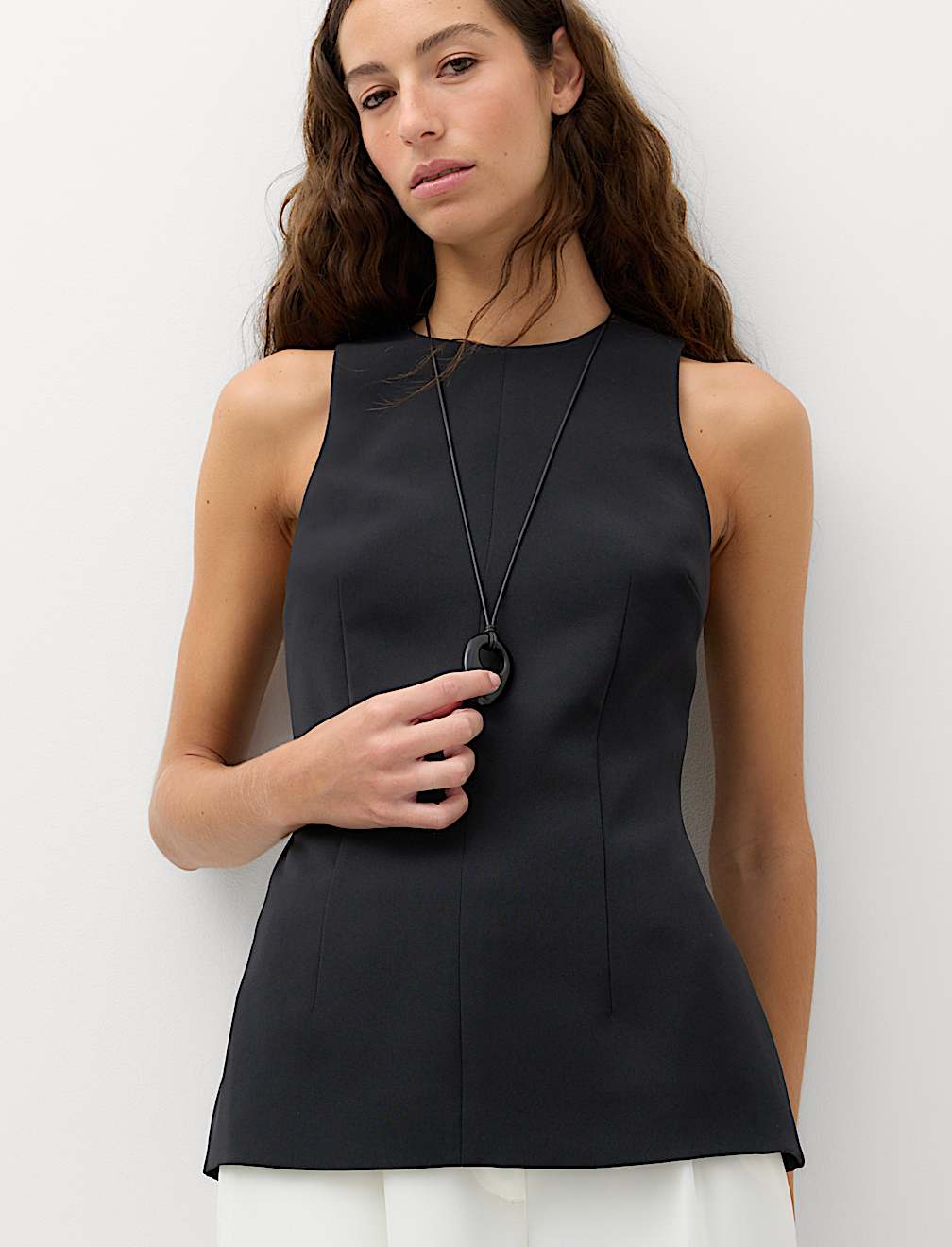 Waisted Shell Top