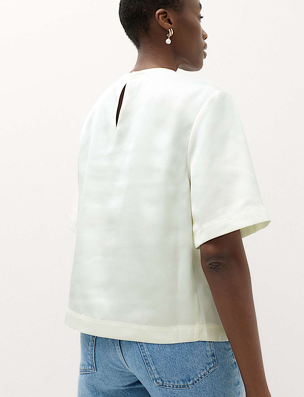 Satin T-Shirt