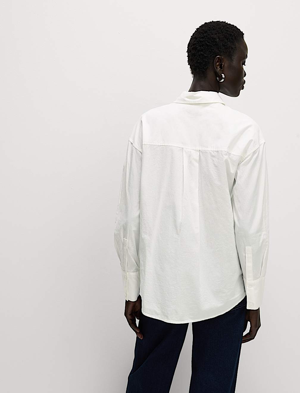 Pure Cotton Applique Button Through Shirt