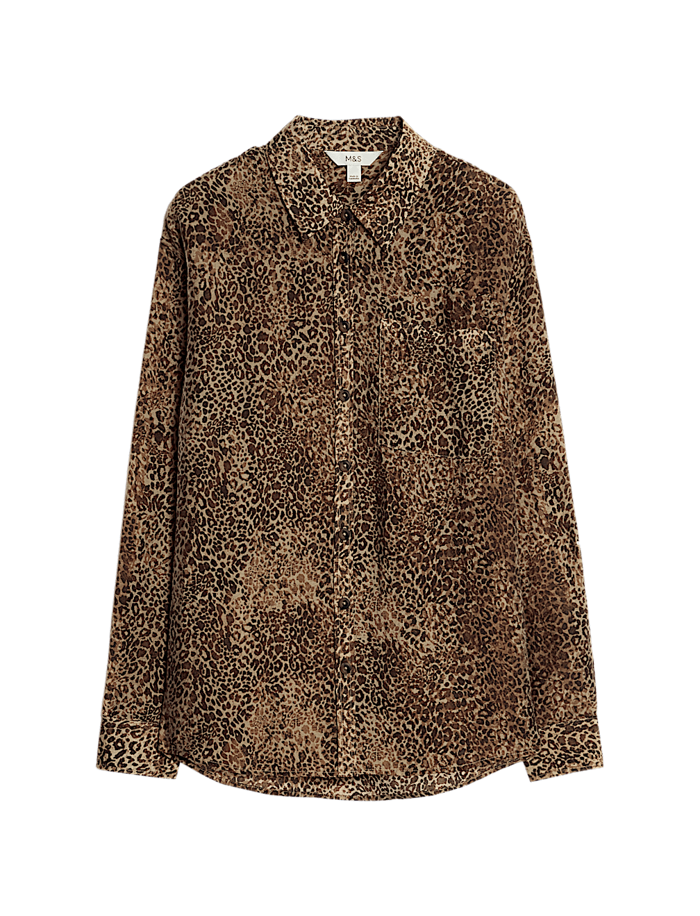 Lyocell Rich Button Through Shirt