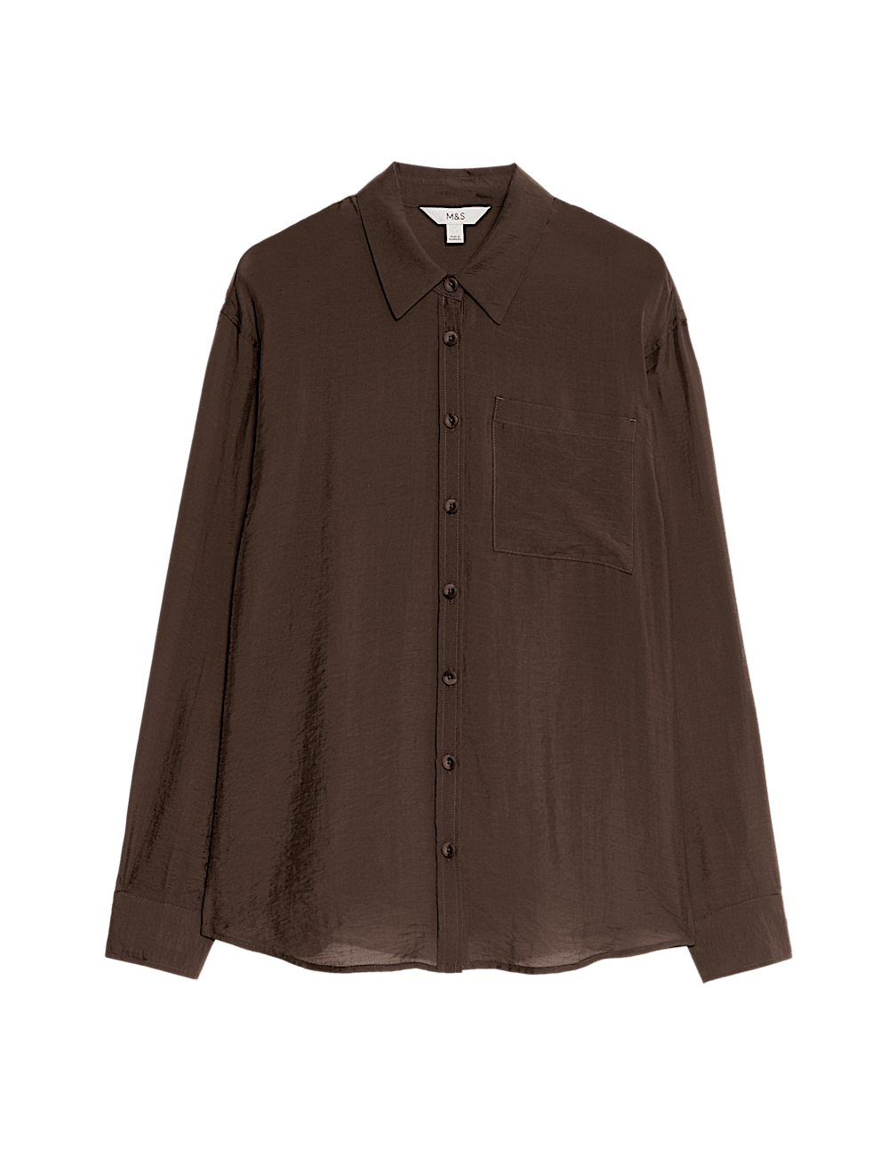 Lyocell Rich Button Through Shirt