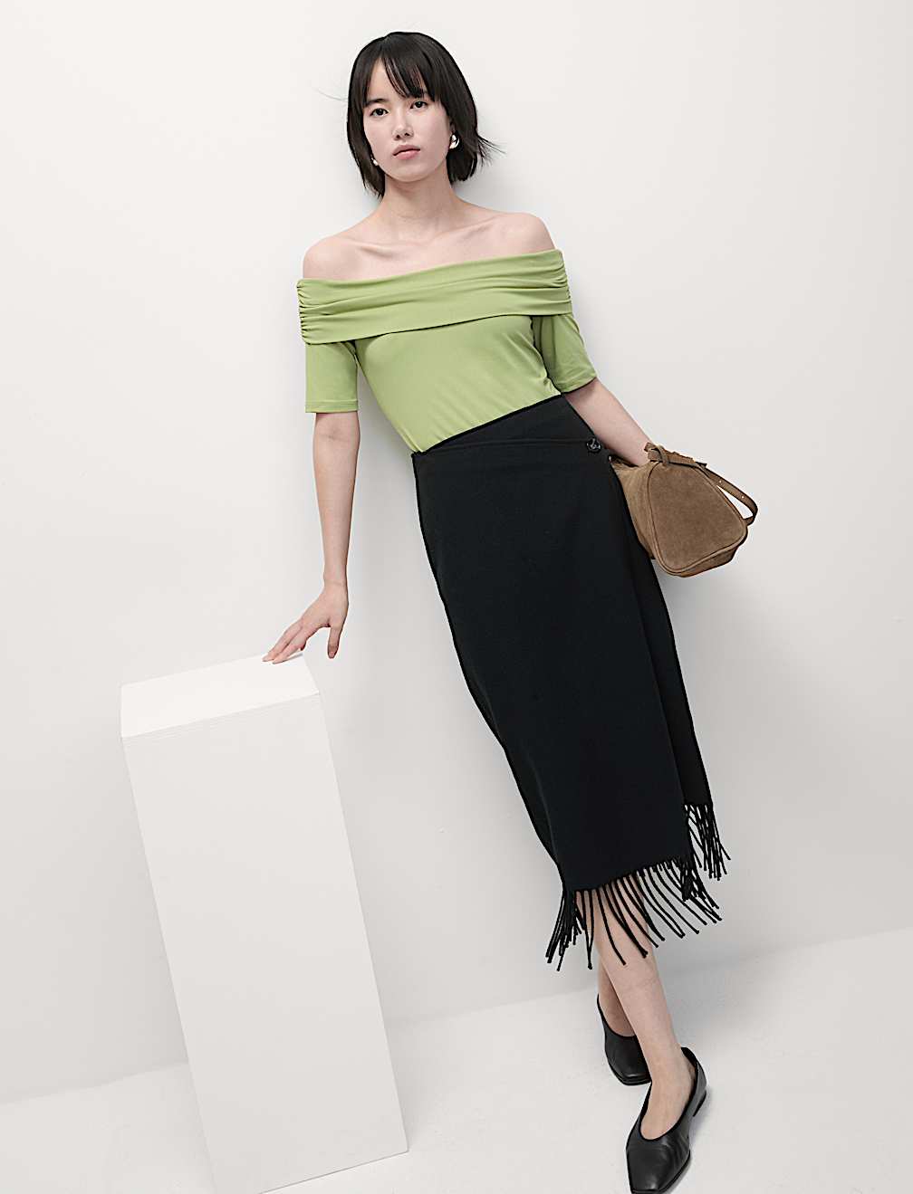 Jersey Bardot Top