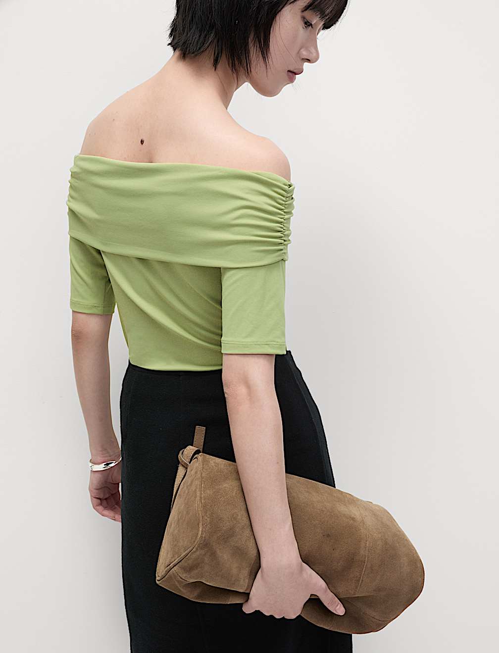 Jersey Bardot Top