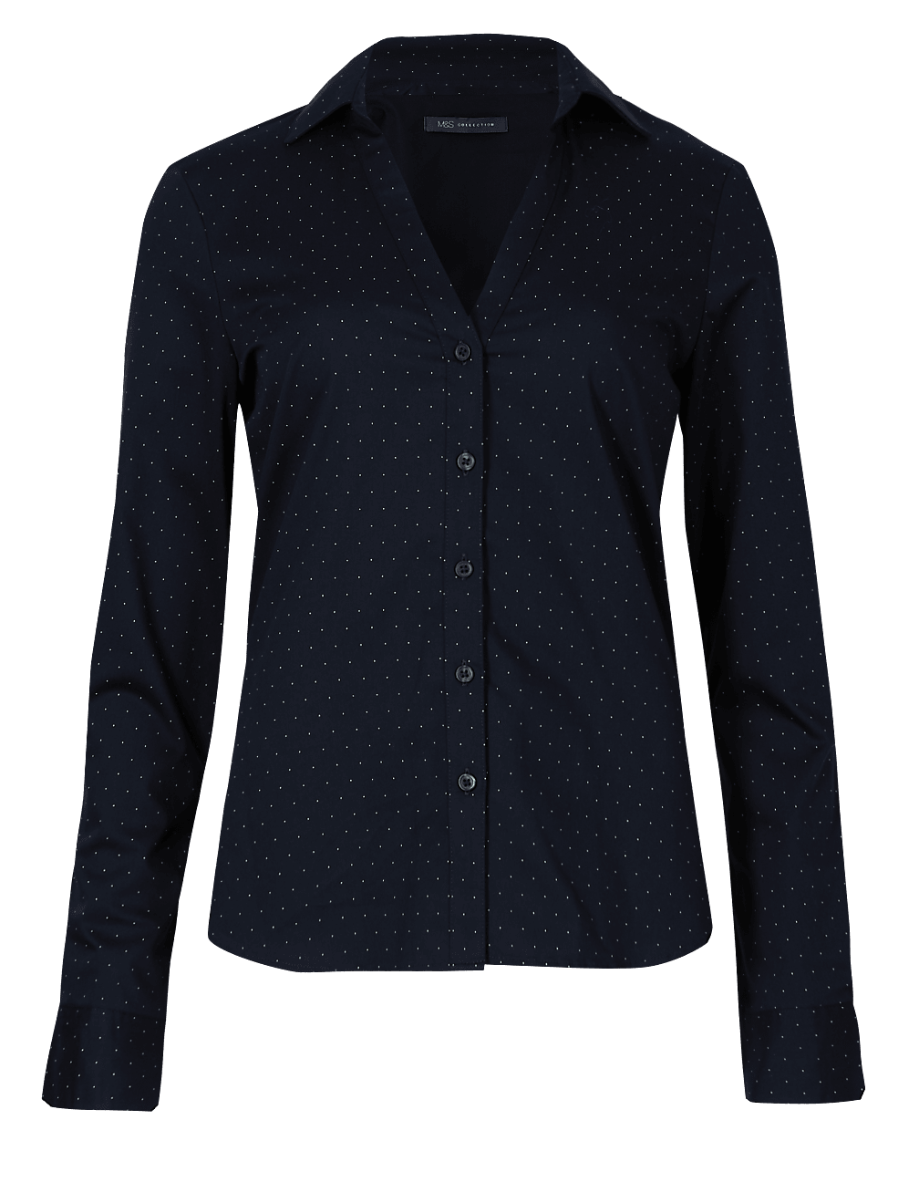 Polka Dot Long Sleeve Shirt