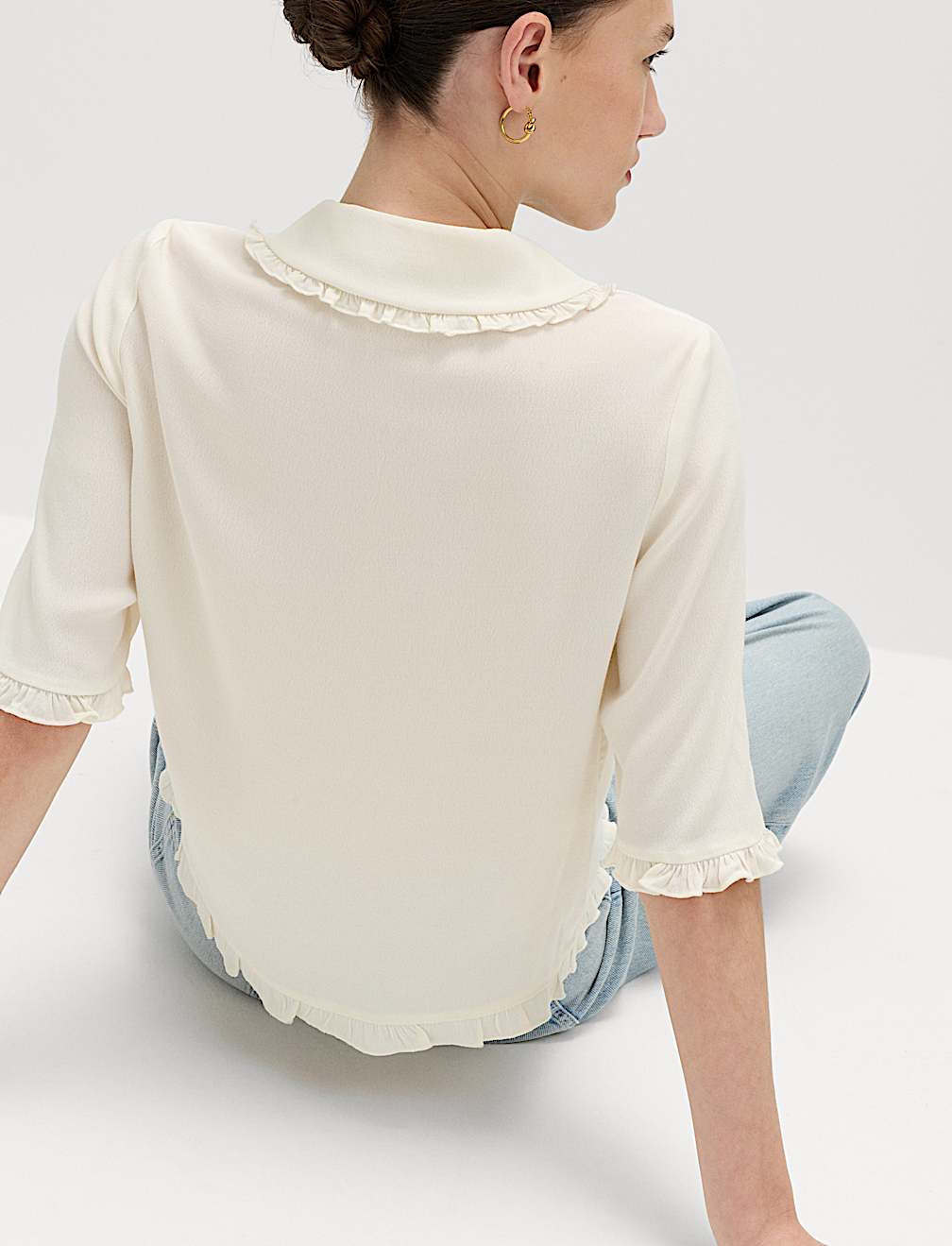 Frill Detail Top