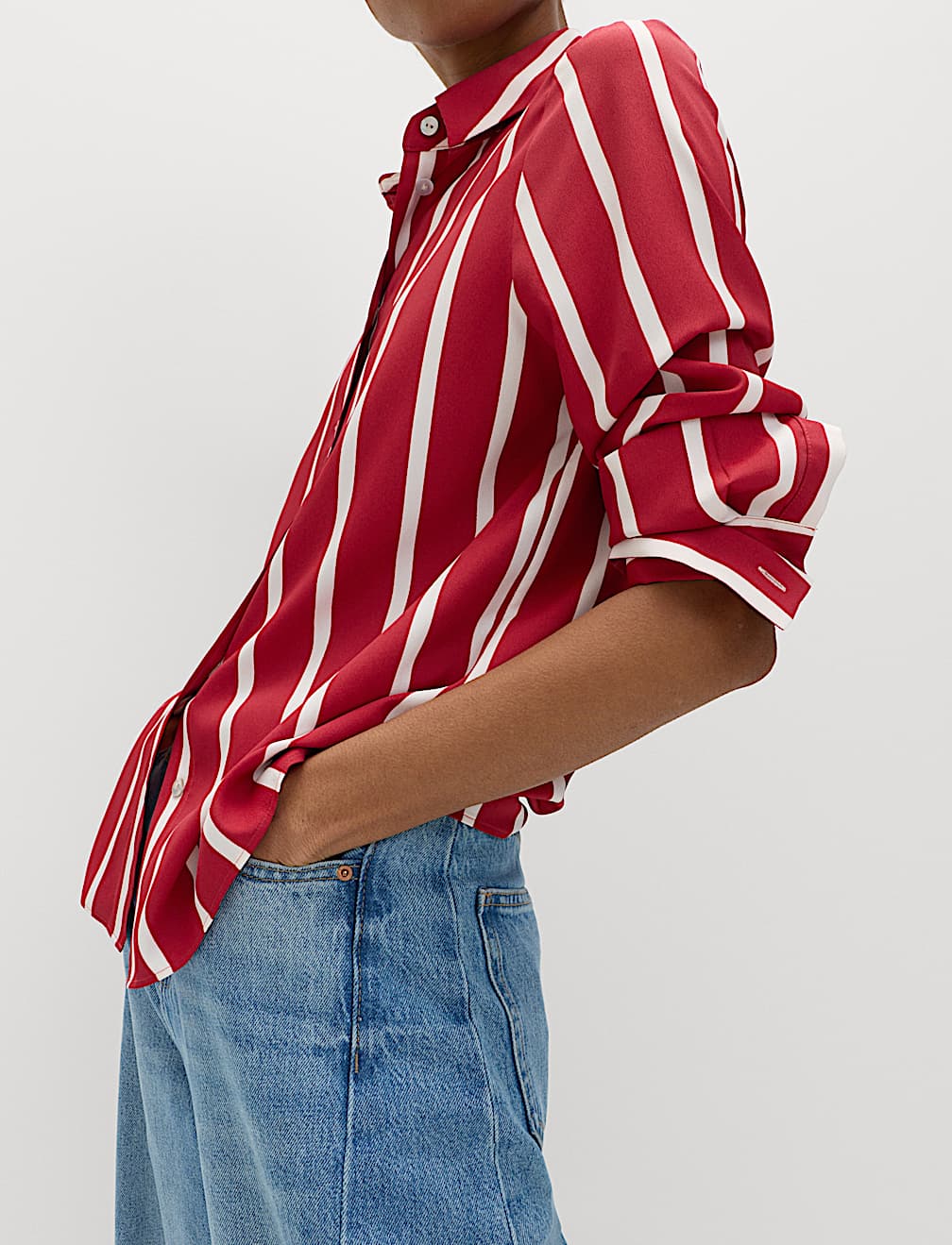 Geometric Collared Shirt