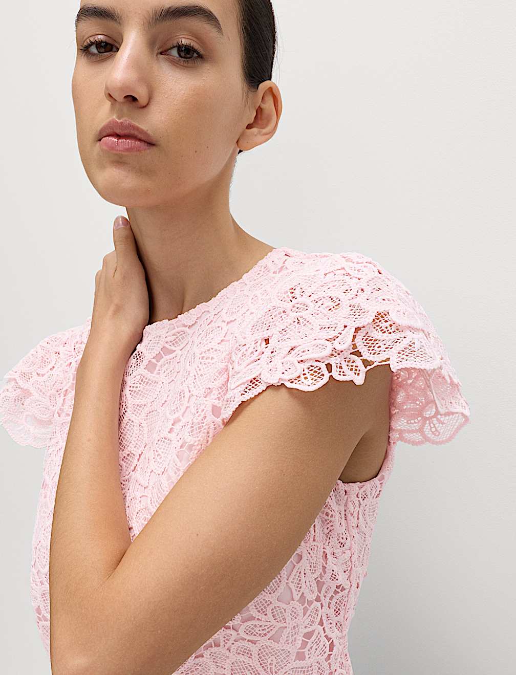 Embroidered Floral Top