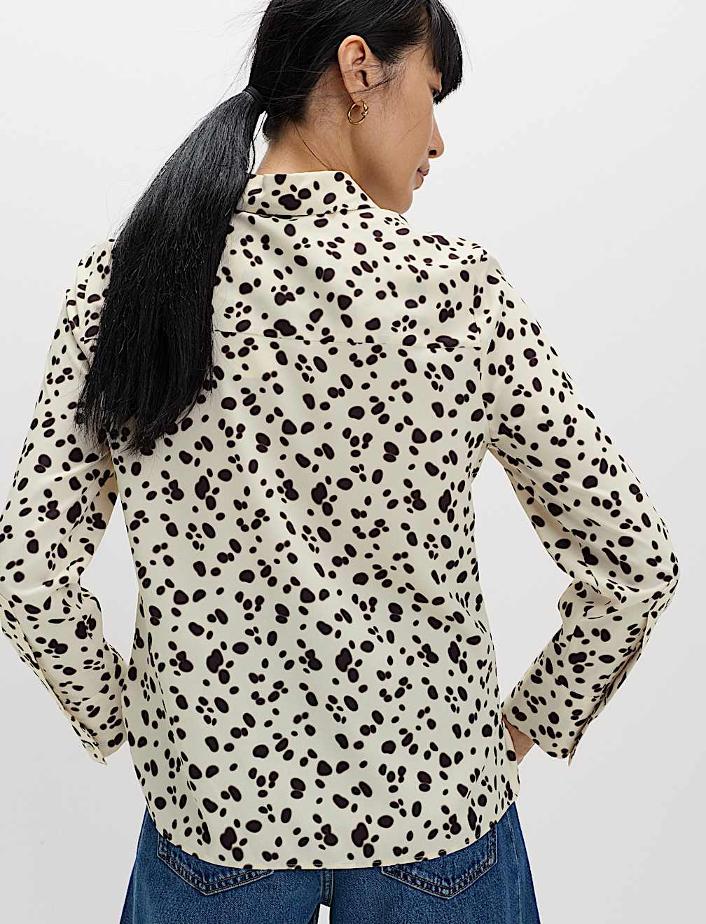 Printed Collared Shirt