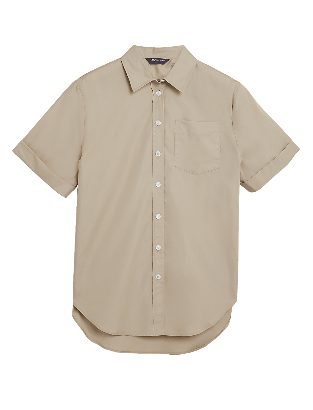 Pure Cotton Oversized Girlfriend Shirt