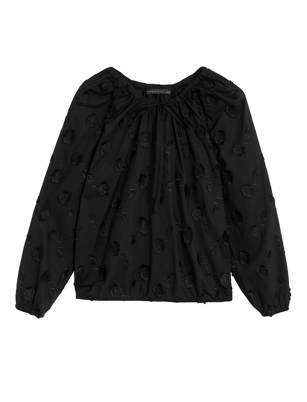 Pure Cotton Embroidered Blouse