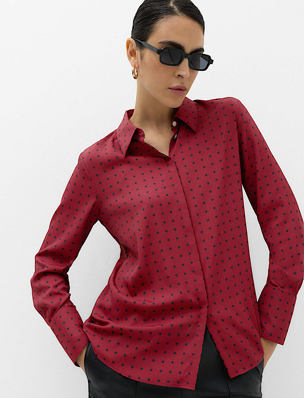 Printed Collared Shirt