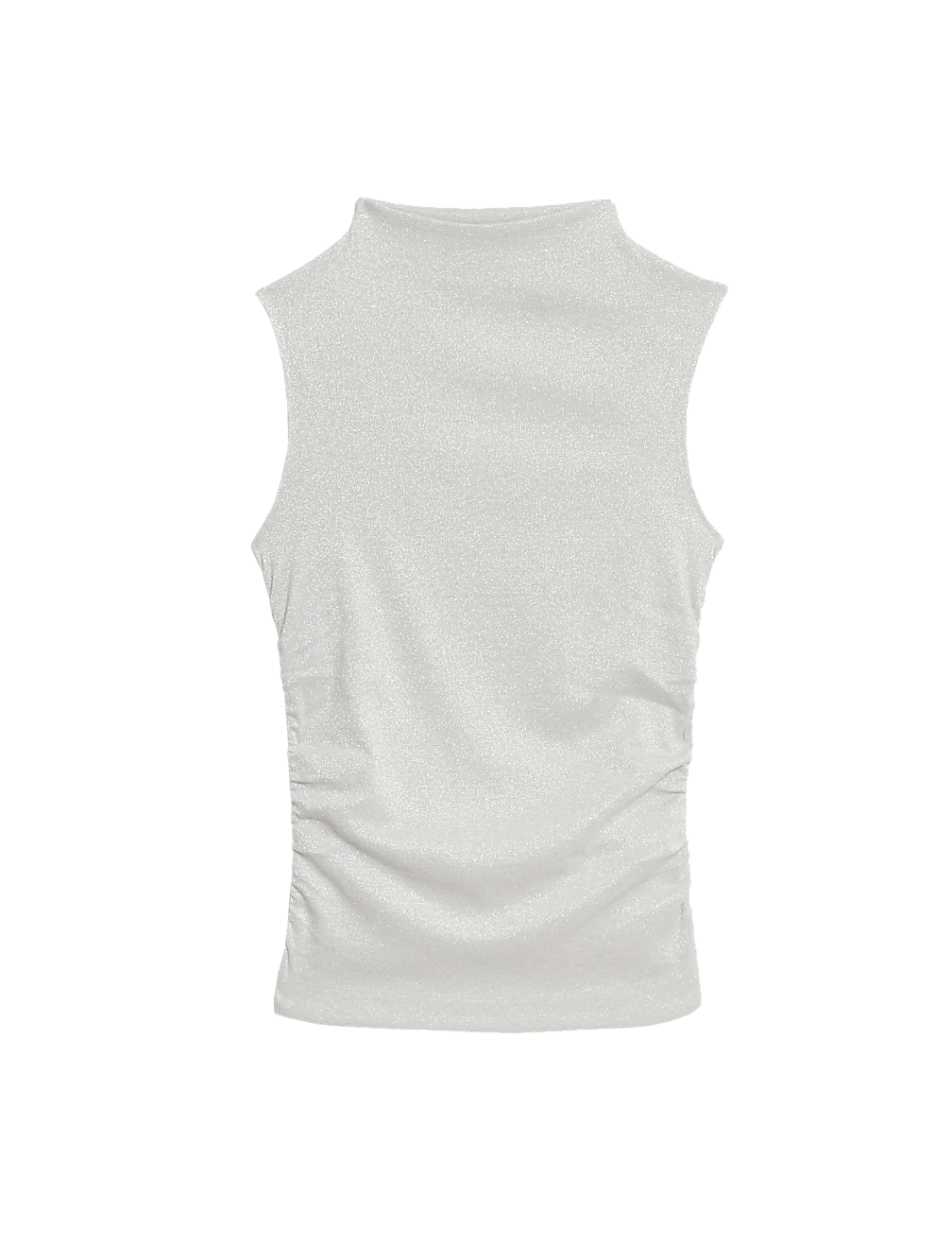 Lurex Ruched Top