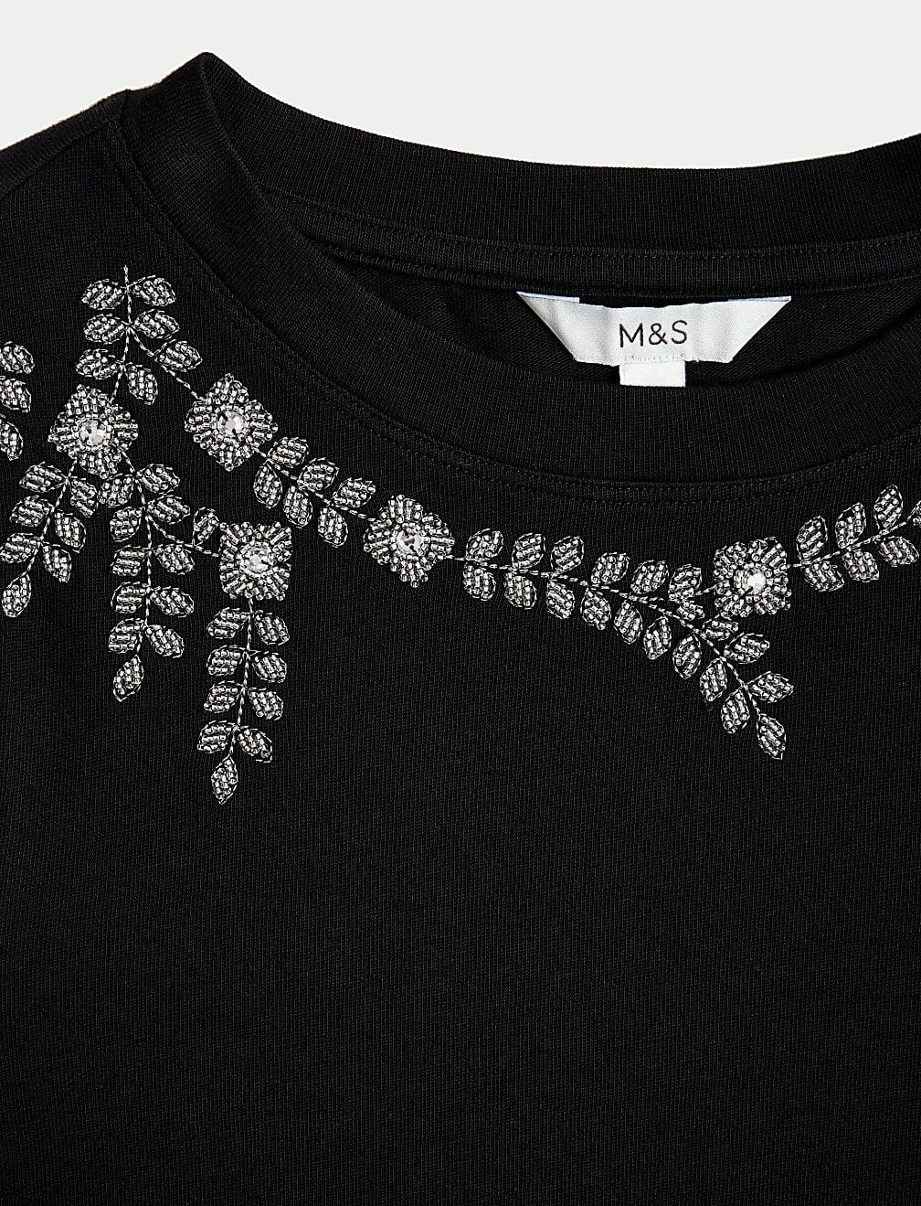Pure Cotton Embellished Top