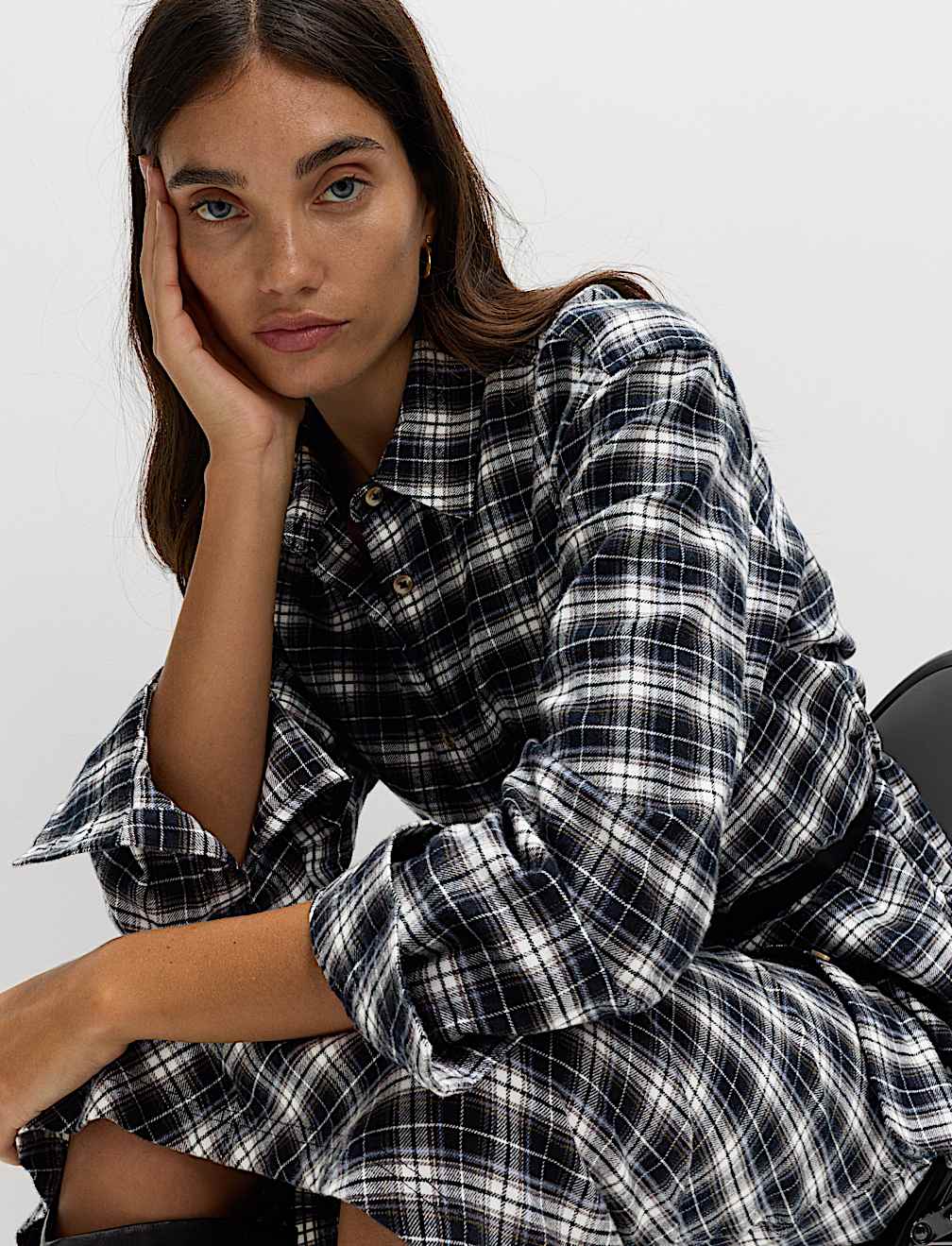 Pure Cotton Checked Shirt
