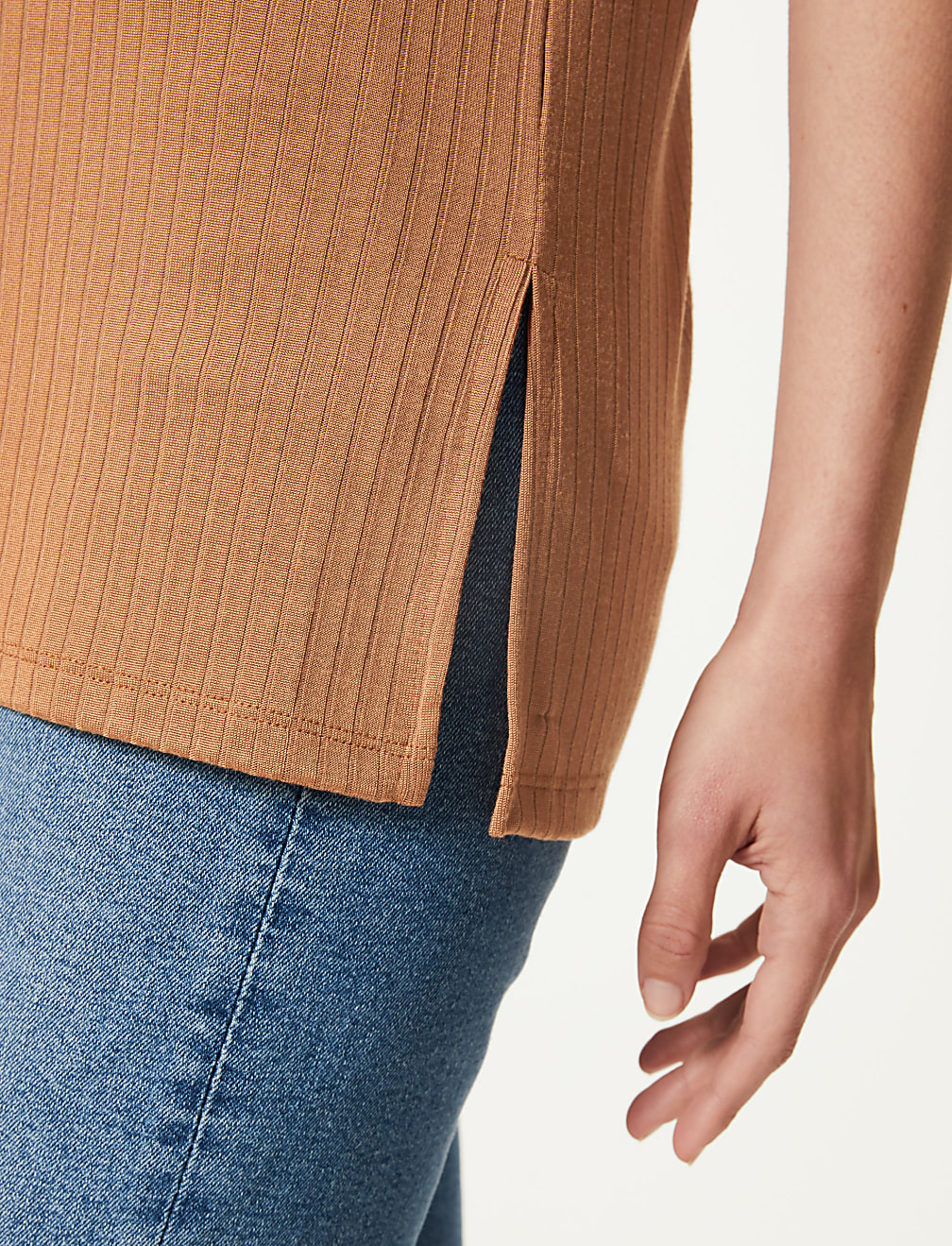 Textured Longline Regular Fit Tunic