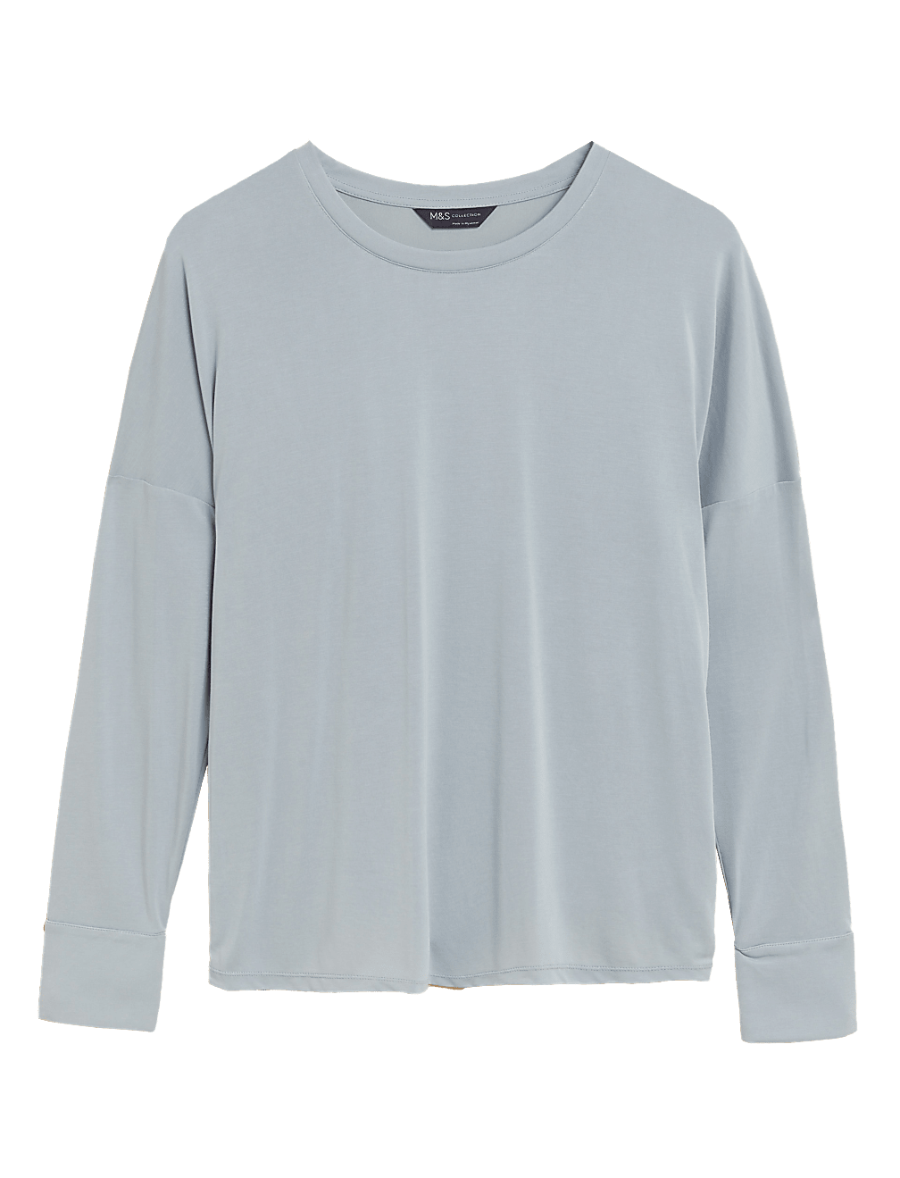 Modal Rich Round Neck Regular Fit Top