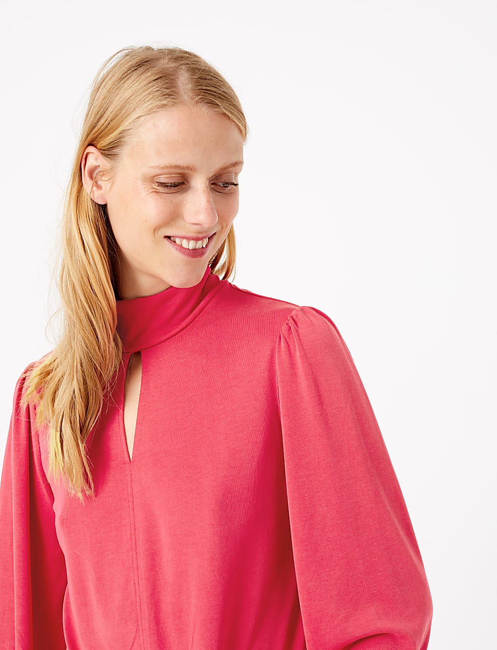 Keyhole Long Sleeve Top