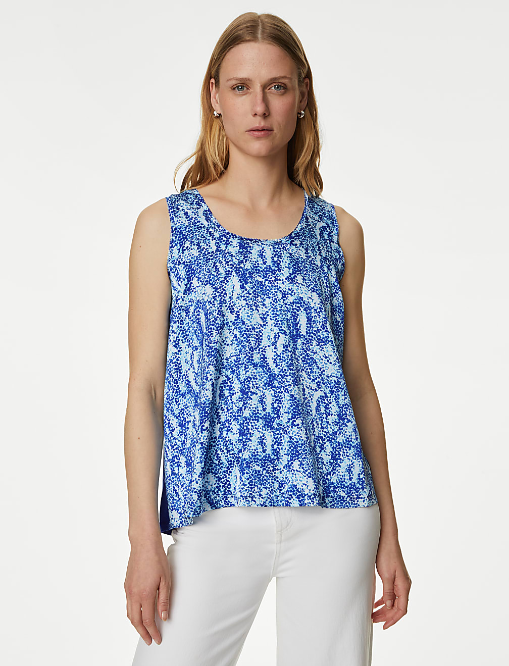 Printed Regular Fit Cami Top