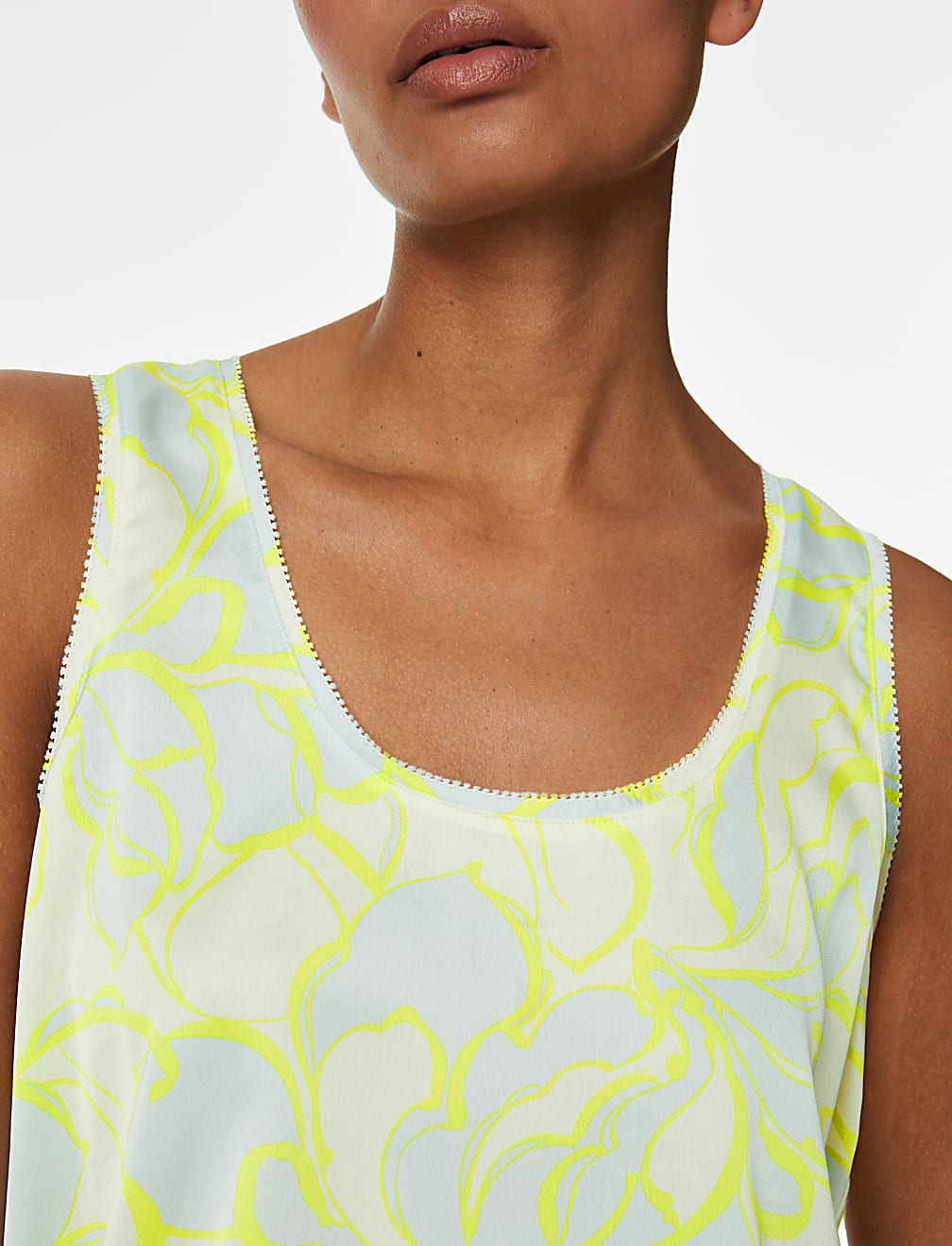 Printed Regular Fit Cami Top