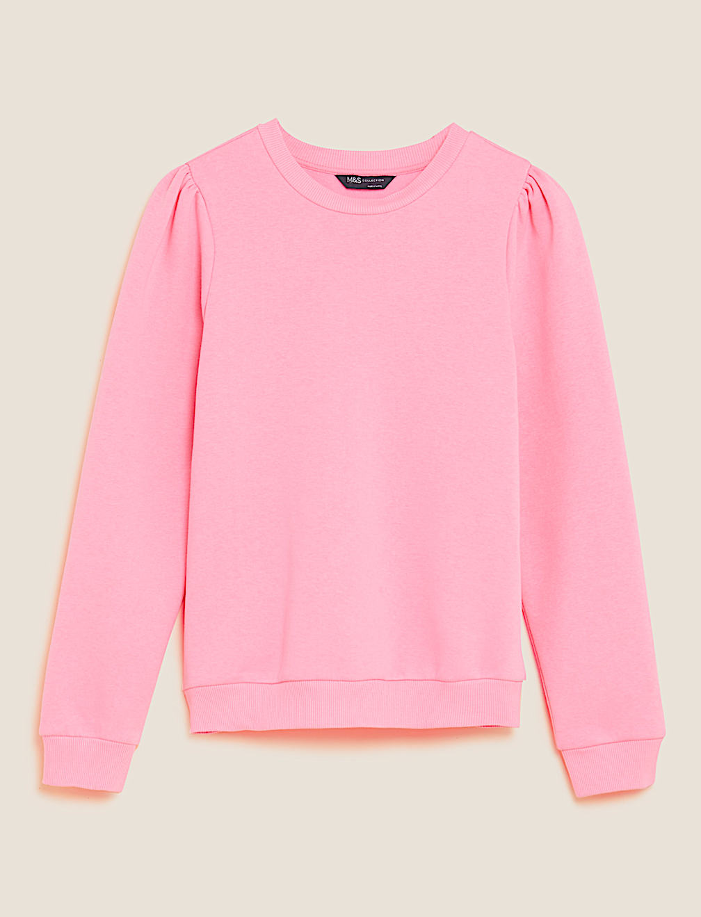Cotton Rich Regular Fit Sweatshirt