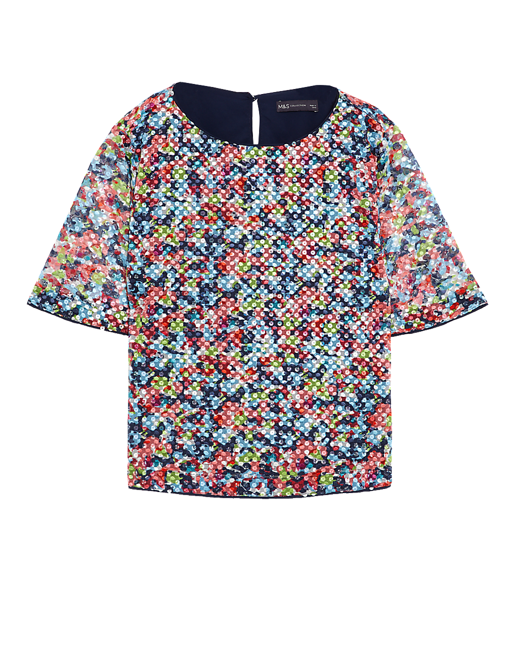 Jersey Sequin T-Shirt