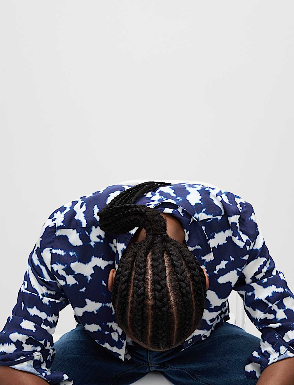 Printed Collared Button Through Shirt