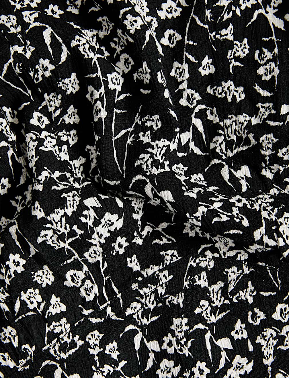 Cotton Blend Floral Blouse