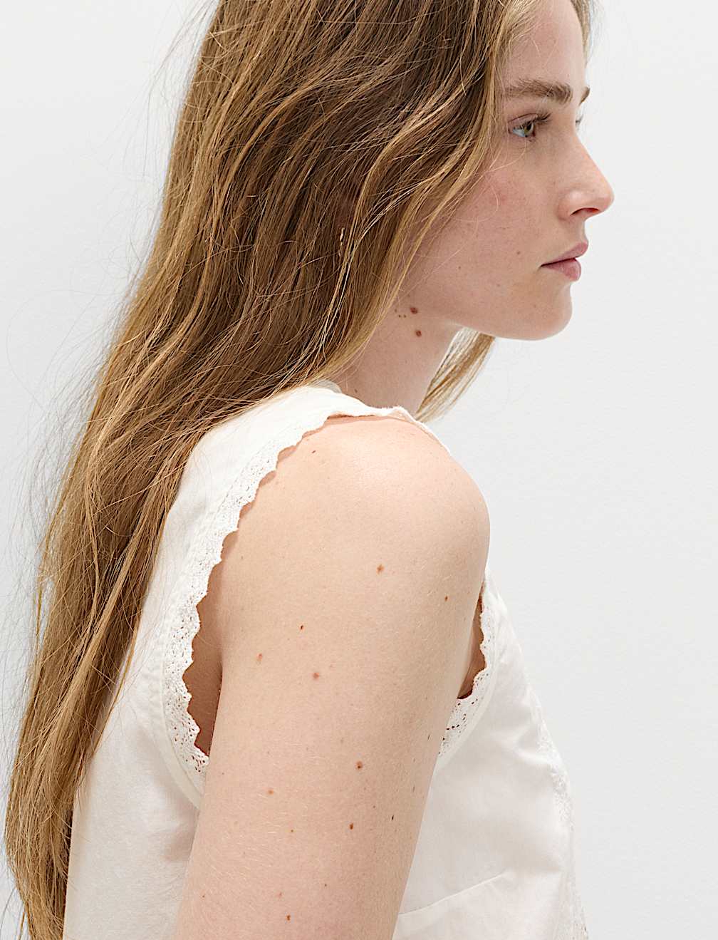 Pure Cotton Embroidered Top