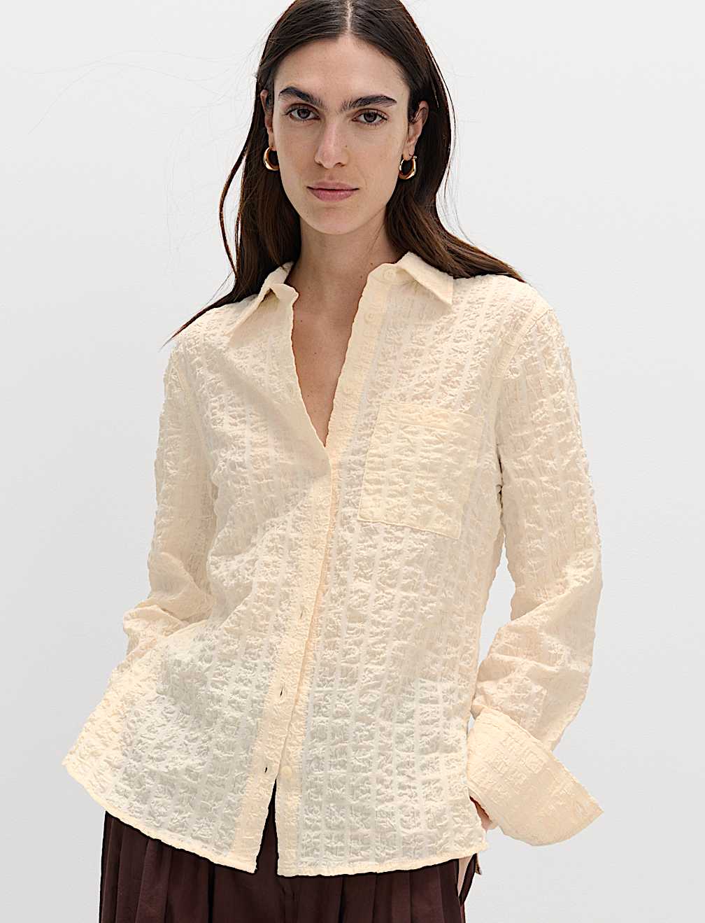 Cotton Rich Textured Shirt