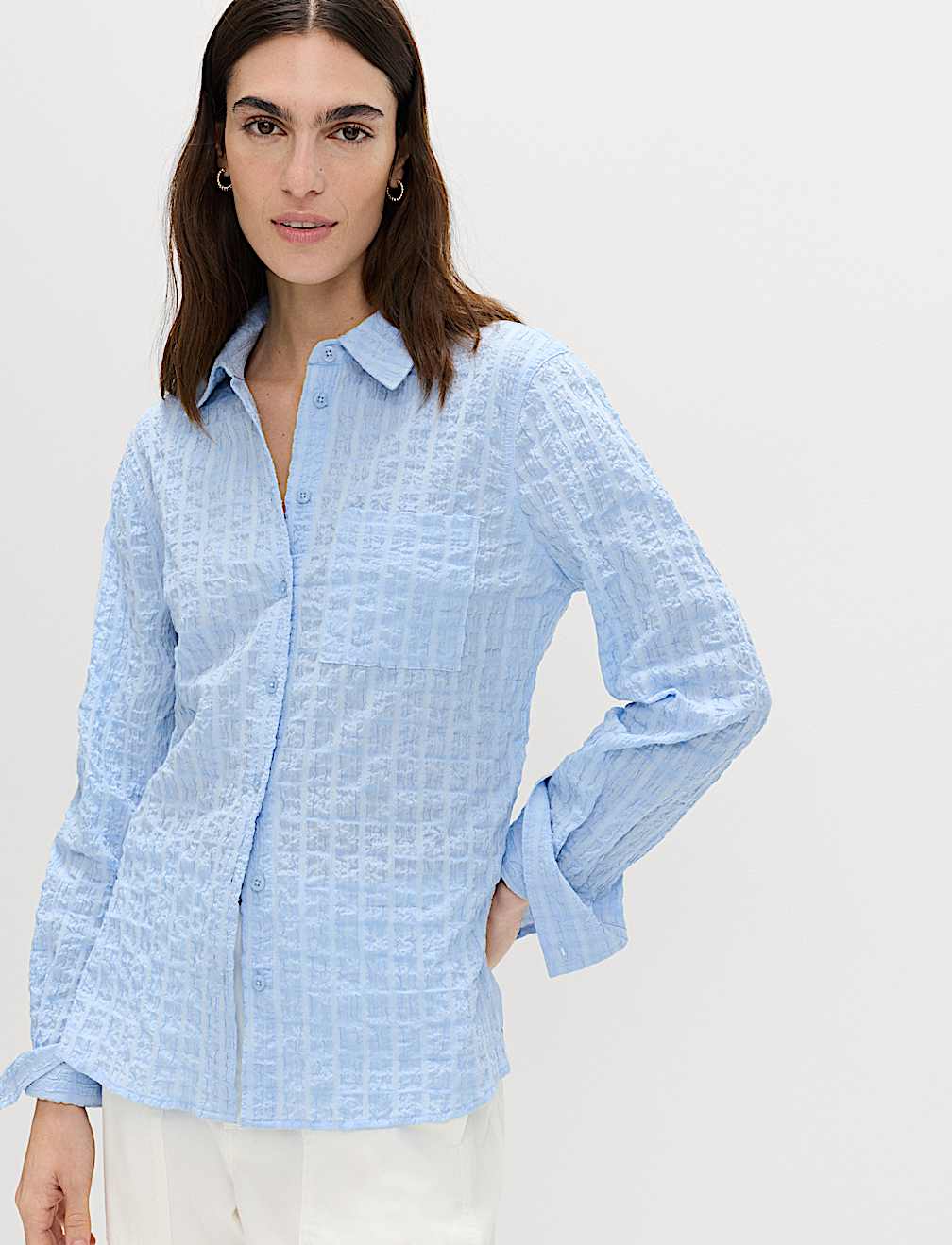 Cotton Rich Textured Shirt